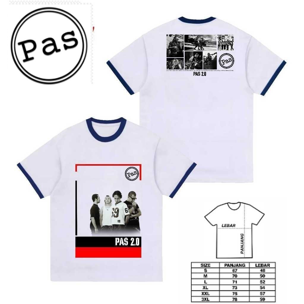 koas pendek pria PAS BAND VOL 20 model terbaru distro - kaos pendek PAS BAND original distro unisex 