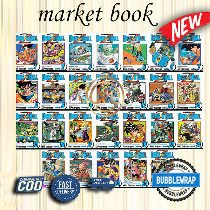 Komik Dragon Ball Z Vol. 1-26 Full Set (English)