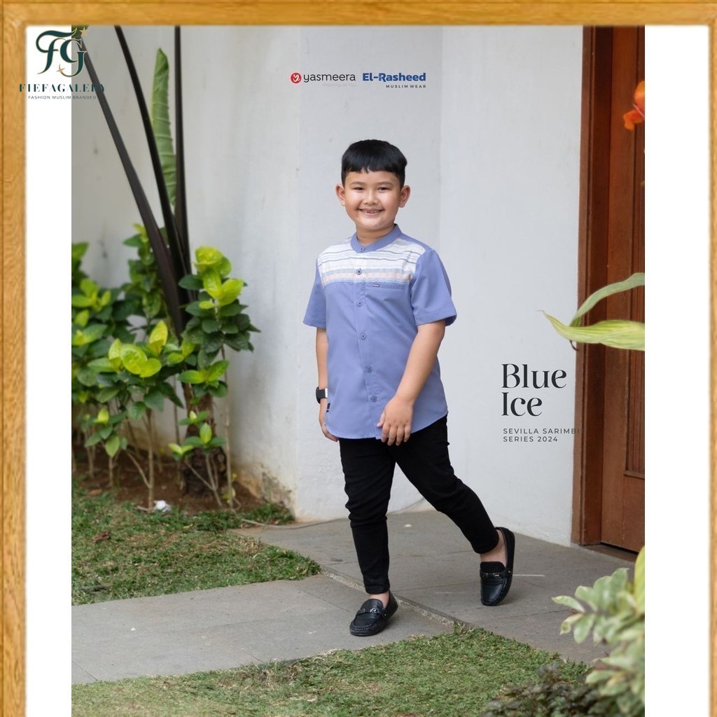 (Fg)YASMEERA Original/Koko Sevilla Anak by Yasmeera Kualitas Premium/Koko anak tanpa celana/Koko ana