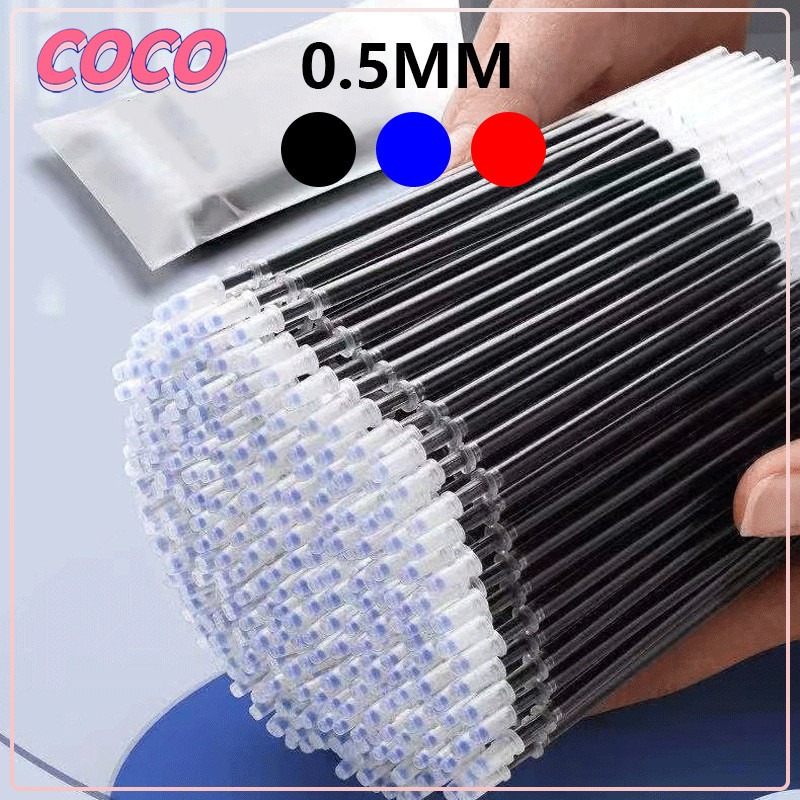 

Refill Tinta Pulpen Gel Tinta Pena cair Isi Ulang 0.5mm Tinta Pulpen Warna Biru Hitam Merah Isi Ulang Pulpen Gel Import Murah-coco_market