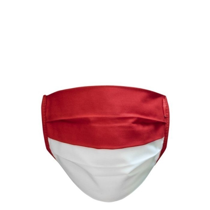 EIGER 1989 MASKER KAIN FASK MASK MERAH PUTIH
