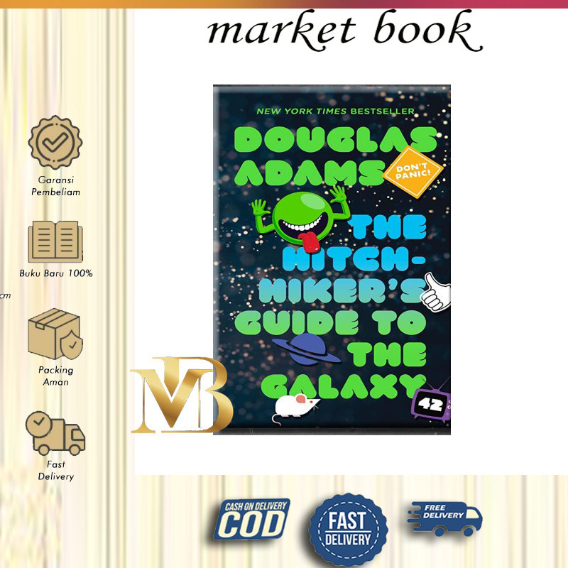 The Hitchhiker's Guide to the Galaxy by Douglas Adams (English)