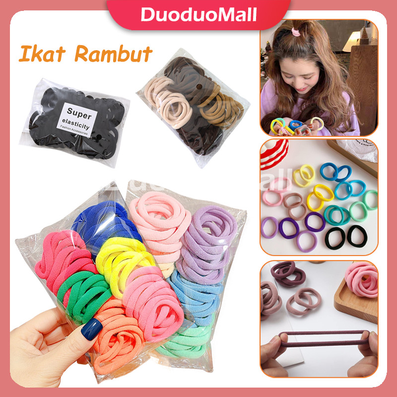 Ikat Rambut/50pcs Ikat Rambut Donat Towel Ring