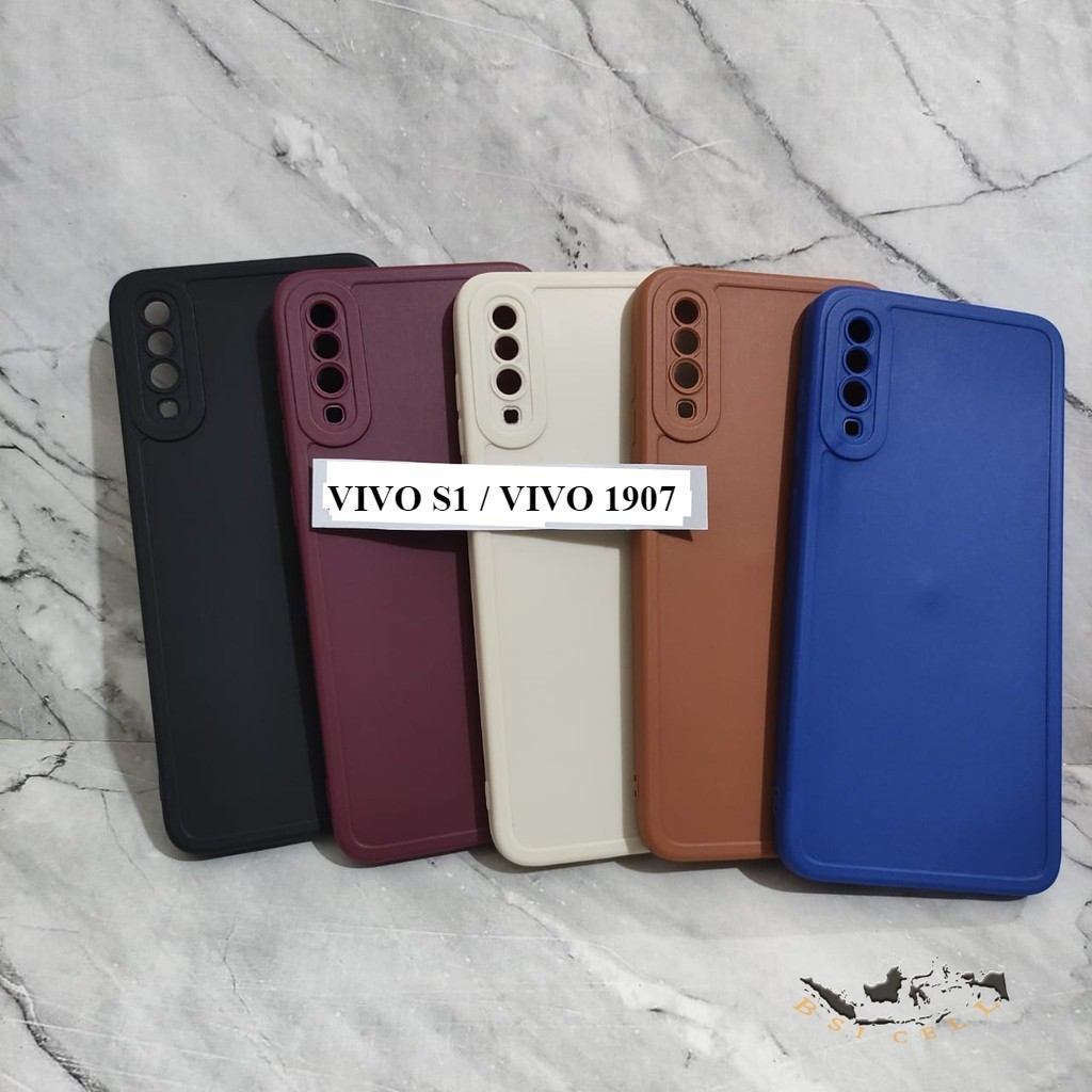 CASE VIVO S1 / VIVO 1907 SILICON PRO CAMERA FULL COVER