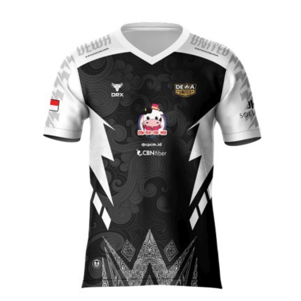 Dewa United Official Esports Jersey Away 2024 White