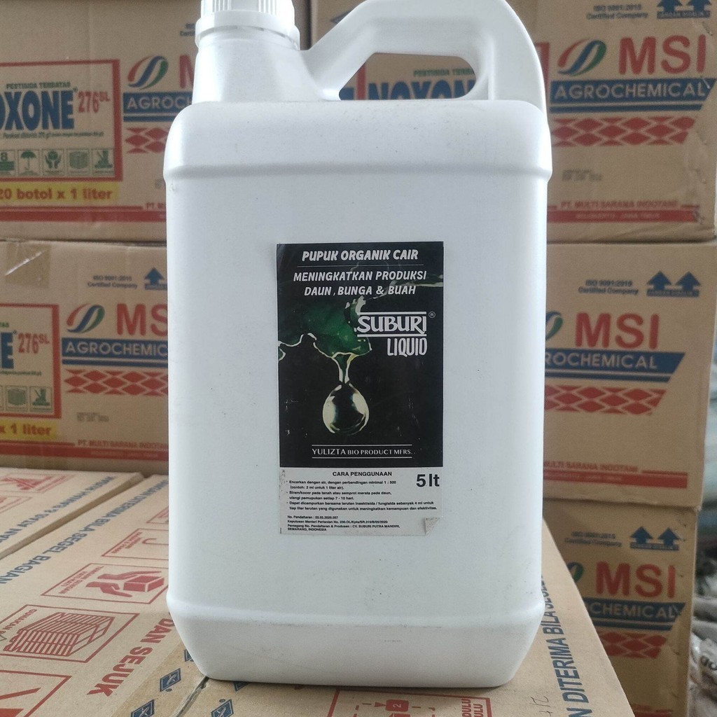 SUBURI LIQUID 5LITER PUPUK CAIR ORGANIK