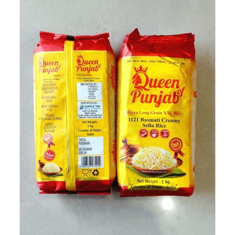 

Beras Basmati Punjab 1kg untuk Masakan Timur Tengah dan Rendah Gula