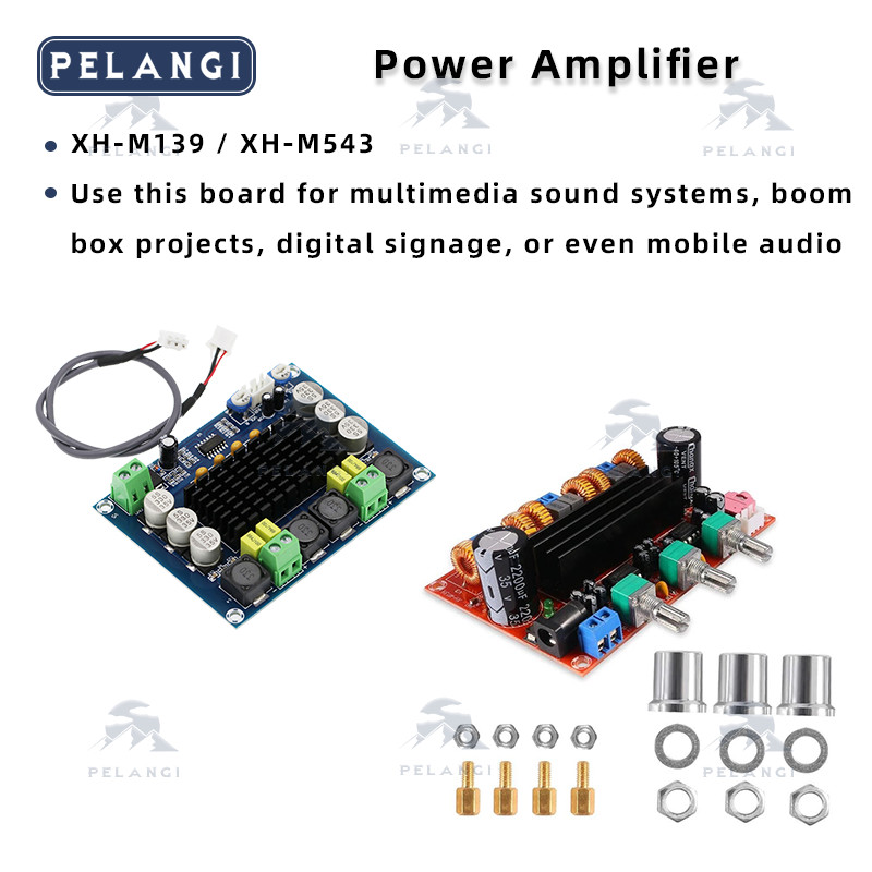 IC ORI VERSI 1 32 PIN TPA3116D2 2.1 POWER AMPLIFIER CLASS D MH-139 2X50W 1X100W KIT SUBWOOFER DC 12-