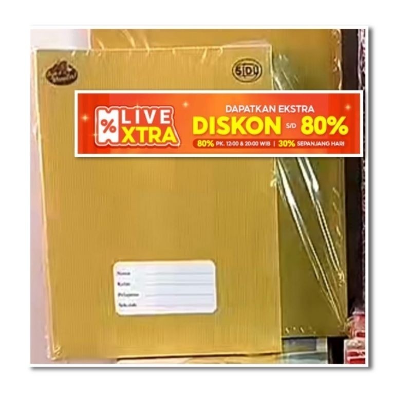 

Buku tulis okey COVER POLOS 38lb isi10buku, CRAFT (disc10k) okey