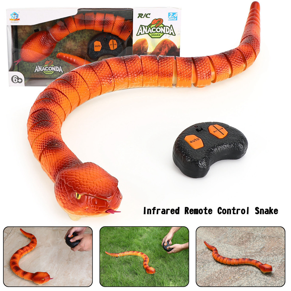 Mainan ular remote control snake toys Prank toys