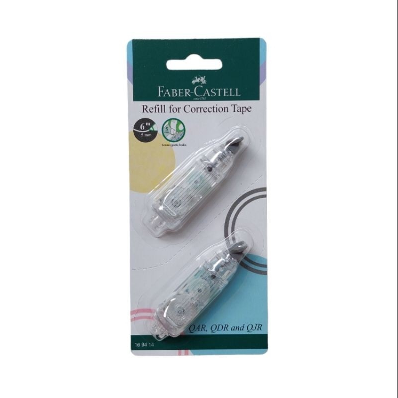 

Refill Correction Tape QJR set 2 Faber Castell QJR/QAR/QBR/QDR