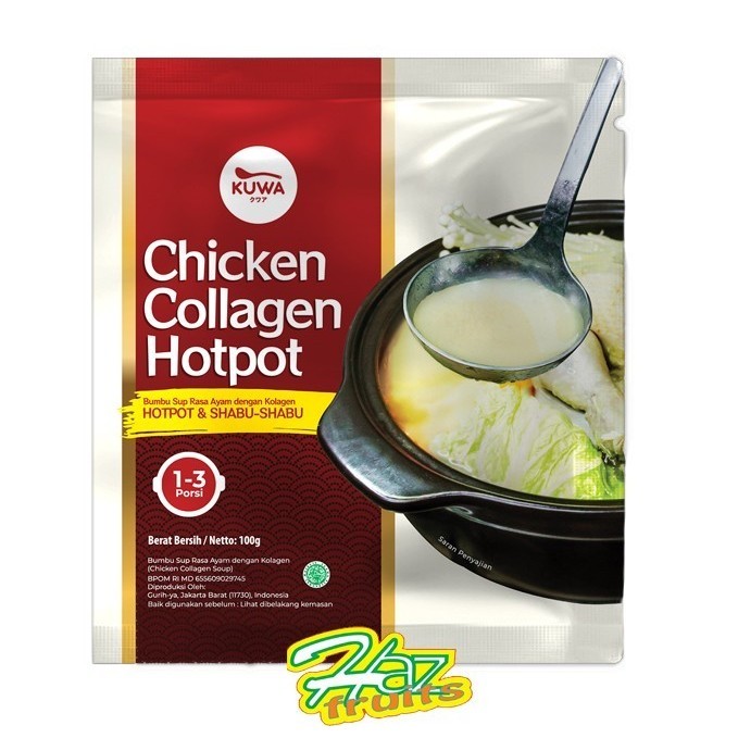 

KUWA Chicken Collagen Hotpot - Kaldu Sup Ayam Kolagen - 100g