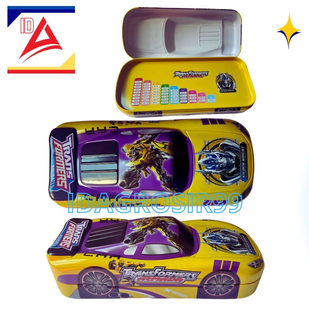 

TEMPAT PENSIL KALENG + ISI KARAKTER K-905