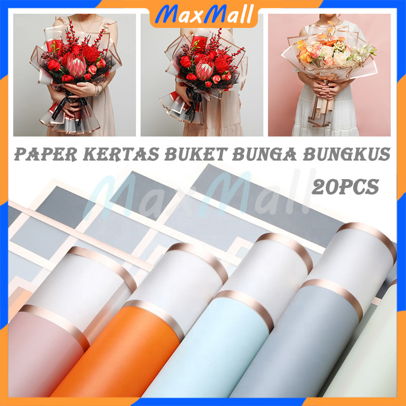 

Double Frame Cellophane Double List Flower Gold Line Wrapping Flower Wrapping Waxxy Kertas Buket Double Frame Gold Cellophane Flower Wrapping Paper Kertas Buket Bunga Bungkus Double Gold Line Cellophane Kertas Cellophane