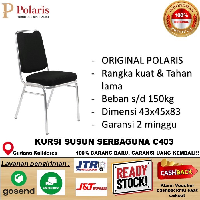 Kursi Susun Serbaguna Polaris C404