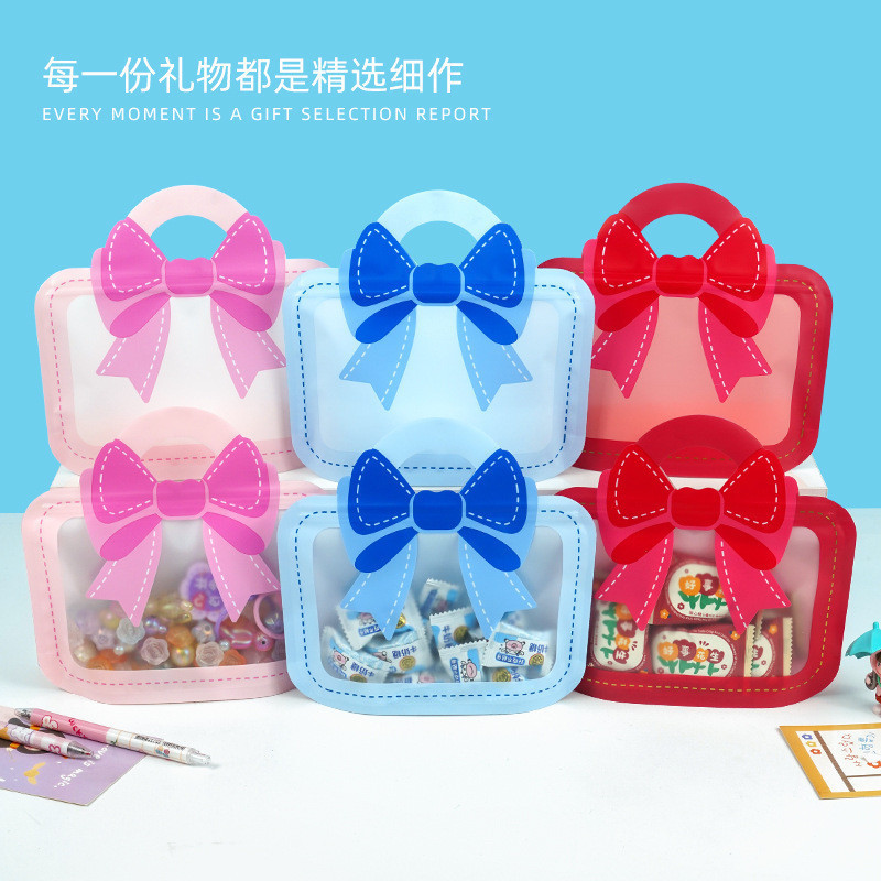 

(LUCKY24) PLASTIK BINGKISAN ULTAH / PLASTIK MODEL PITA LUCU / PLASTIK GIFT ULANG TAHUN