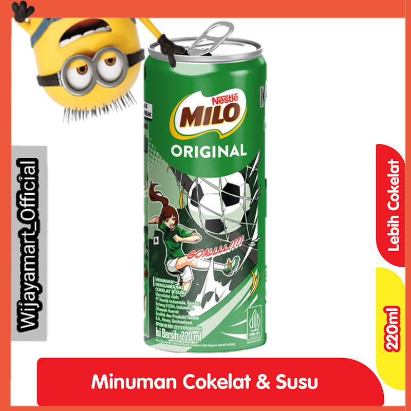 

Milo Activ-Go Original Kaleng 220 ml