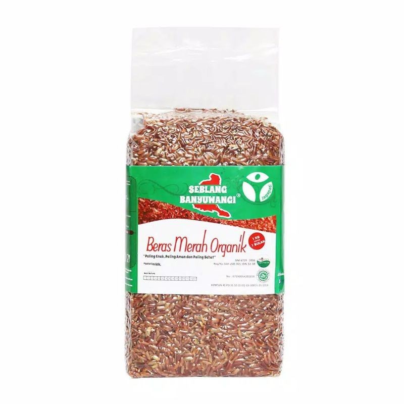 

Beras Merah Organik Seblang Banyuwangi / Berat 1 kg