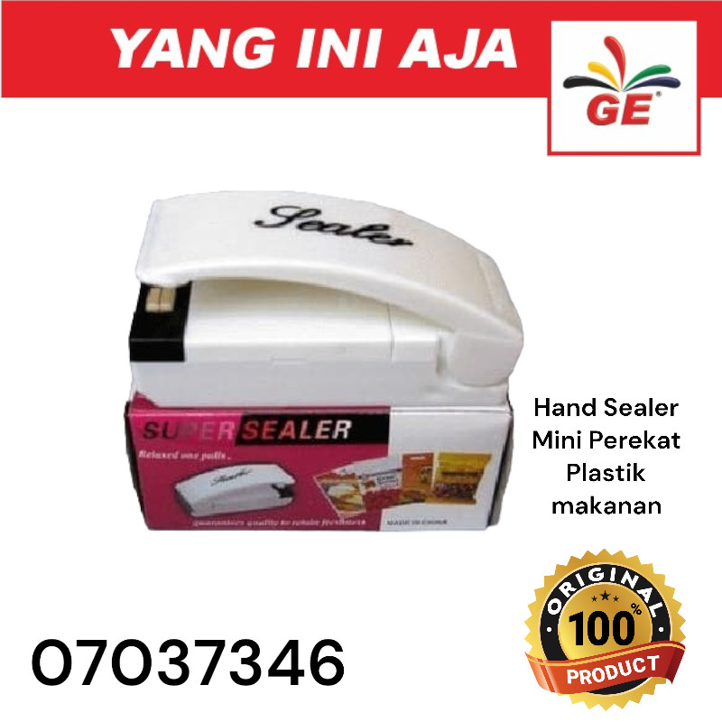 

Super Handy Sealer / Hand Sealer Mini Perekat Plastik makanan - 07037346