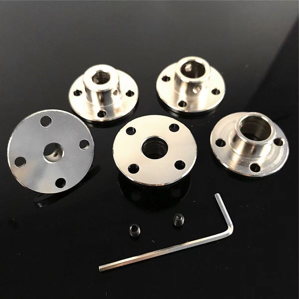 R11 Rigid Flange Coupling Iron Motor Guide Shaft Coupler Motor Connector Set Power Transmission Part