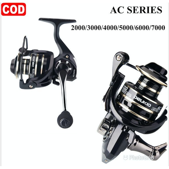 REEL PANCING DEUKIO SPOOL METAL AC2000-7000 SPINNING REEL MAX DRAG 8KG