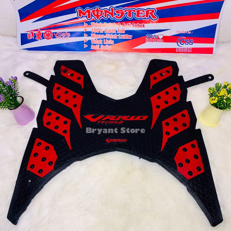 KARPET PIJAKAN KAKI ALAS KAKI ATAU TATAKAN KAKI MOTOR VARIO 125 TECHNO VARIO 125 LED VARIO 150 LED 2