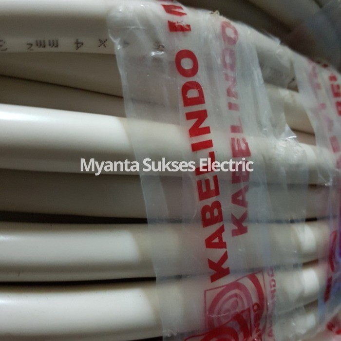 Kabel Listrik Tunggal NYM 4x4 mm 4 Besar Roll 100 Meter