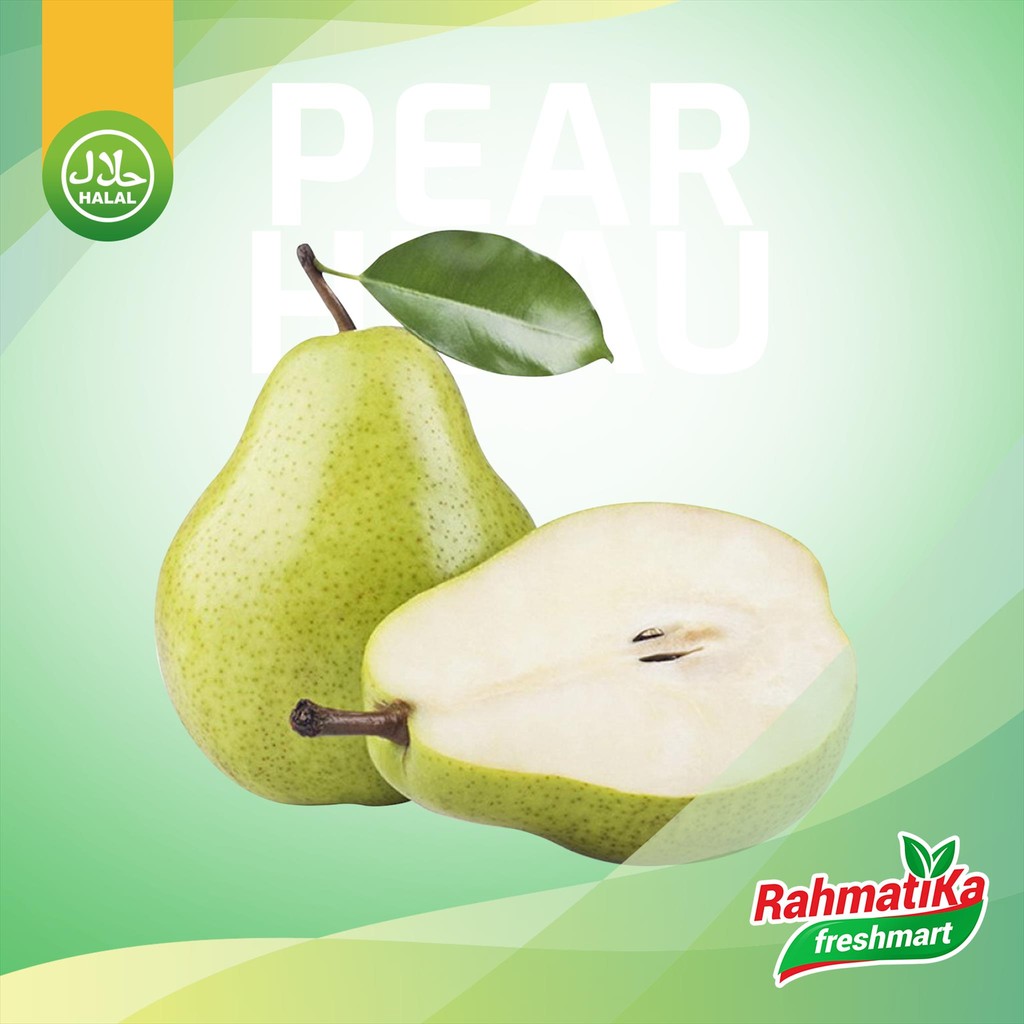 

Pear Hijau Segar / Buah Pear Hijau Fresh 500 gr (Buah Segar)