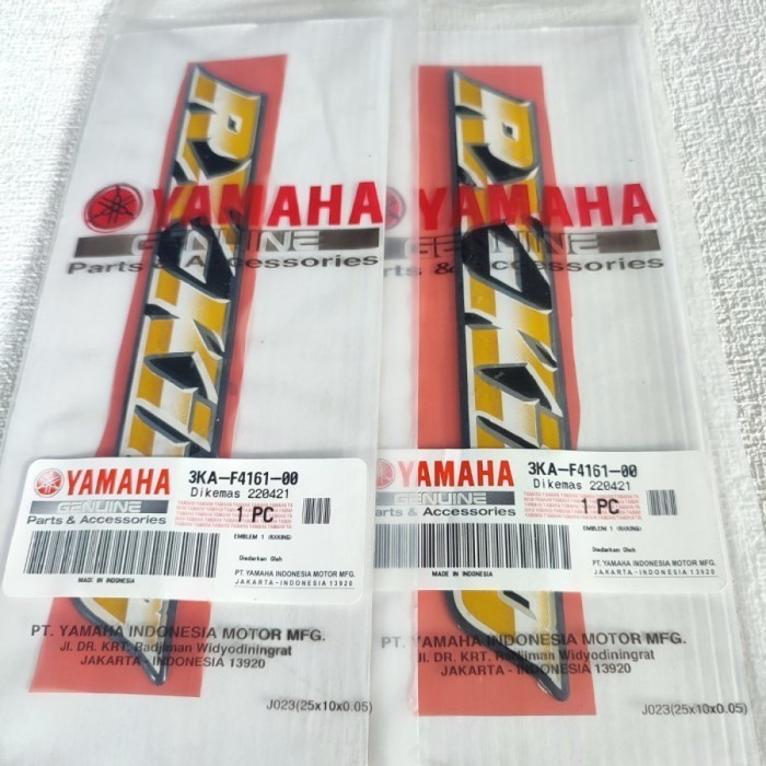 Emblem Tanki Tank 2001 2002 RX King RX-King ORIGINAL | 3KA-F4161-00