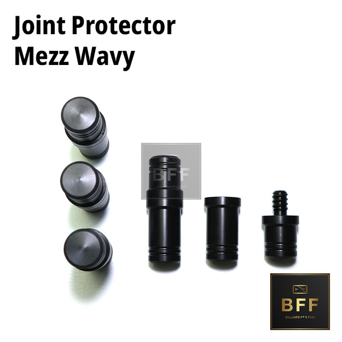 Billiard Cue Joint Protector Stik Billiard Joint Mezz Wavy Pelindung Pin Butt Shaft