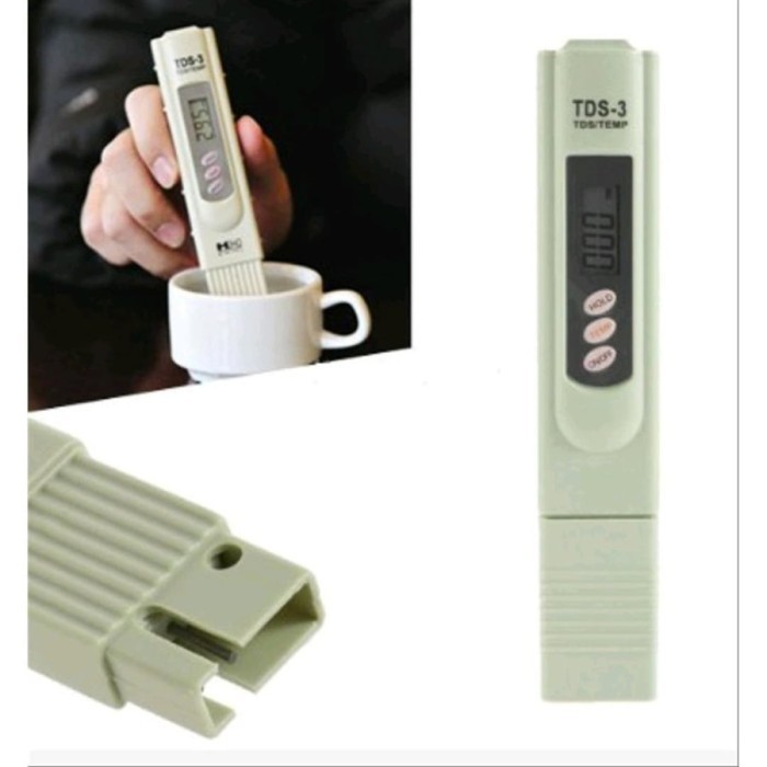 

TDS Meter TDS-3 Alat Ukur Ppm Kualitas Air Hidroponik aquascape