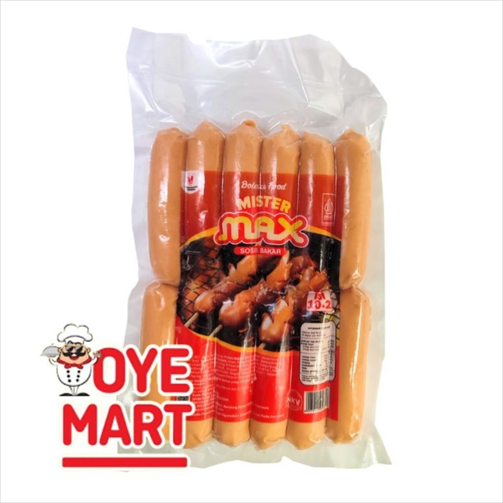 

MISTER MAX SOSIS BAKAR ISI 10+2 500GR