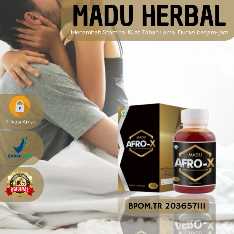 

Madu AFRO-X Suplemen tradisional Ramuan para raja 100% ORIGINAL BPOM Suplemen Pria Dewasa