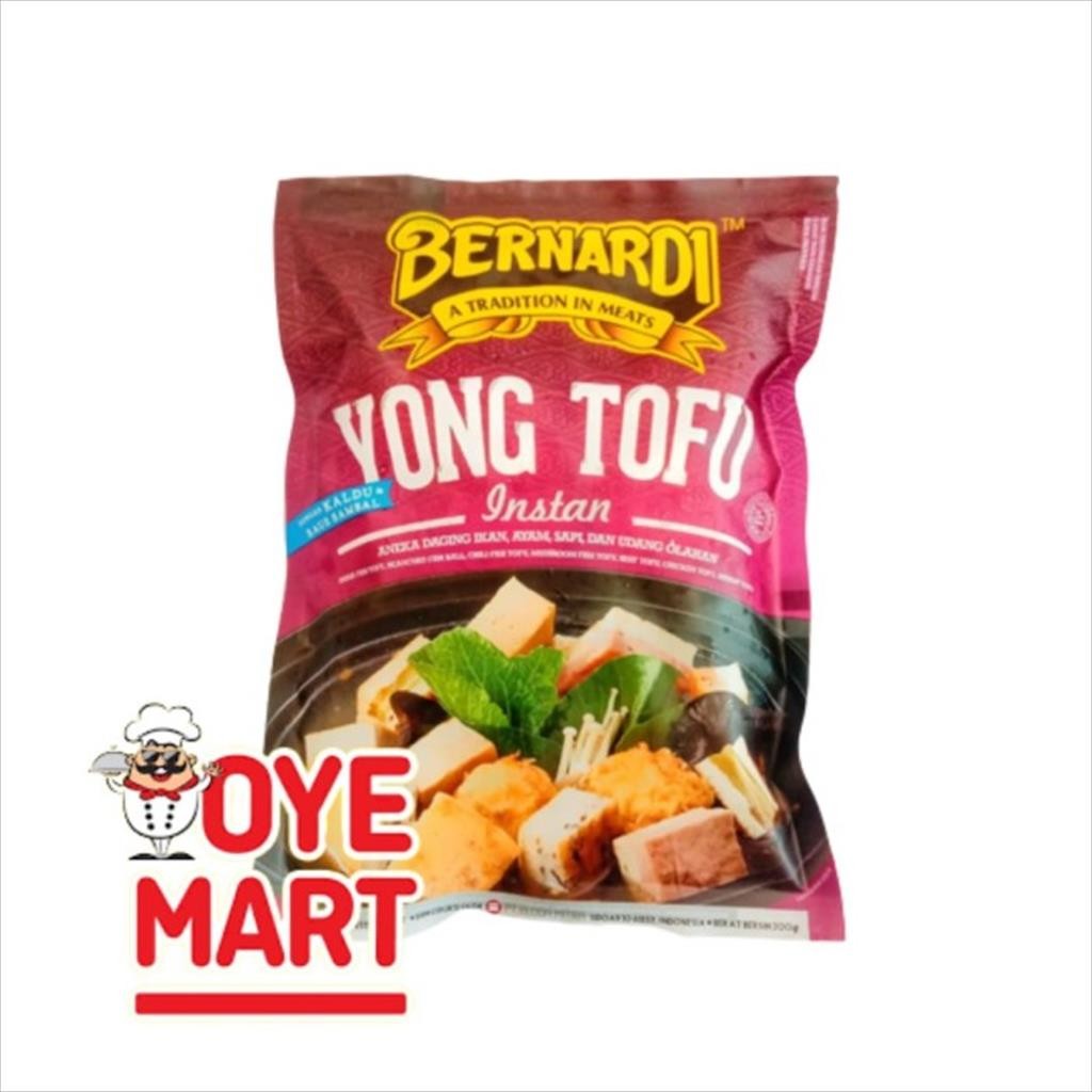 

BERNARDI YONG TOFU INSTANT 300GR/STEAMBOAT ANEKA ISI