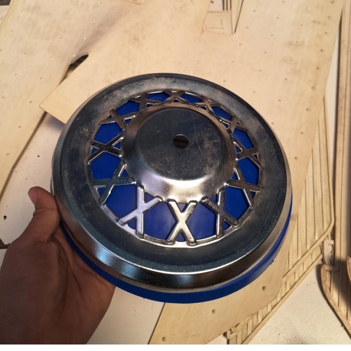 Dop fiar ring 8 ori nos cuma sebiji tanpa braket dan spiner. vespa super vbb vnb