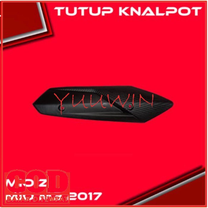 TUTUP KNALPOT MIO M3 - COVER KNALPOT MIO Z - PELINDUNG KNALPOT MIO M3