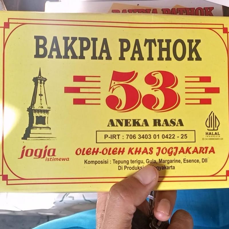 

Spesial BAKPIA PATHOK ISI KERING 53 - 4 Varian Rasa