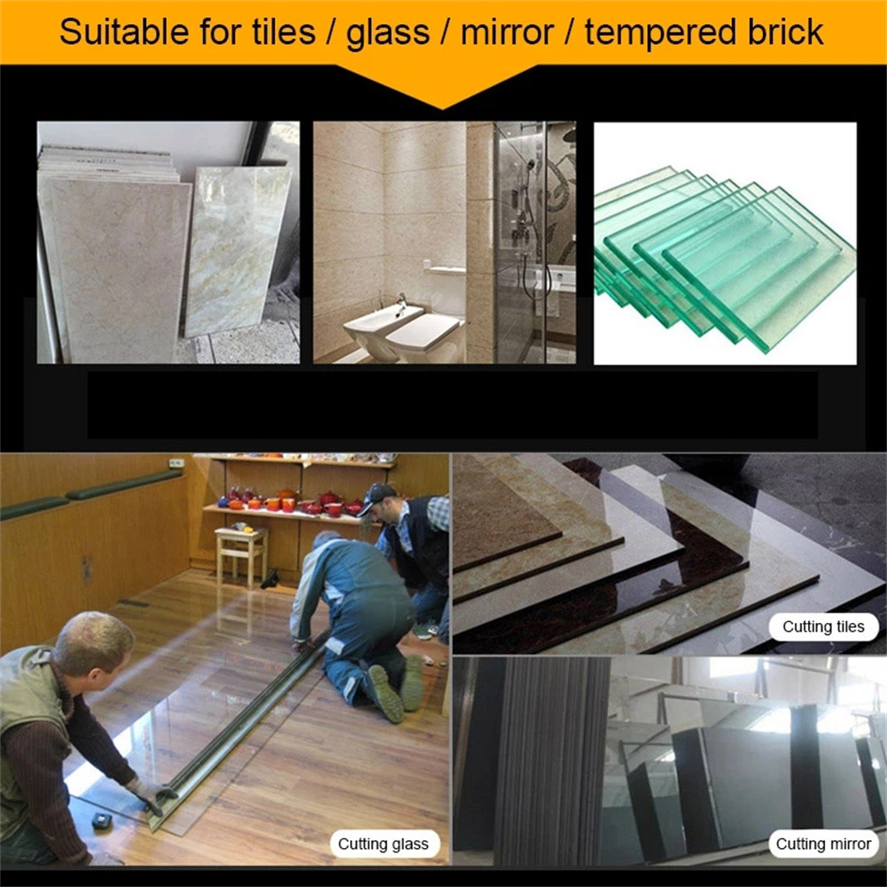 

1 Piece Glass Cutter Glass Cutter Easy To Operate For Householdcutting Work Handle Material Wood More Practical