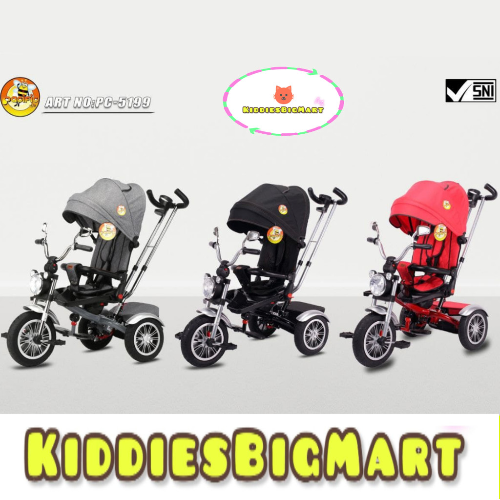 SEPEDA ANAK RODA TIGA 3 PACIFIC TRICYCLE PC 9901 / 9950 / 9952 / 5199 / 5088 / PMB T 16 / EXOTIC ET 