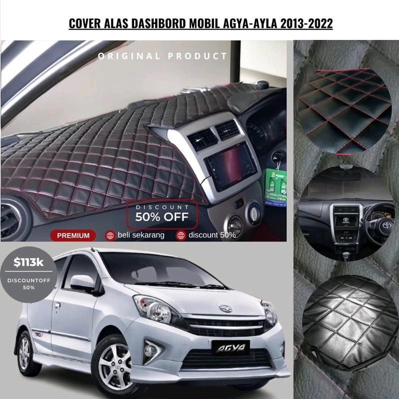 Cover Alas Dashboard Toyota Agya / Ayla 2013-2022 Karpet Pelindung Dashboard Aksesoris Interior Mobi