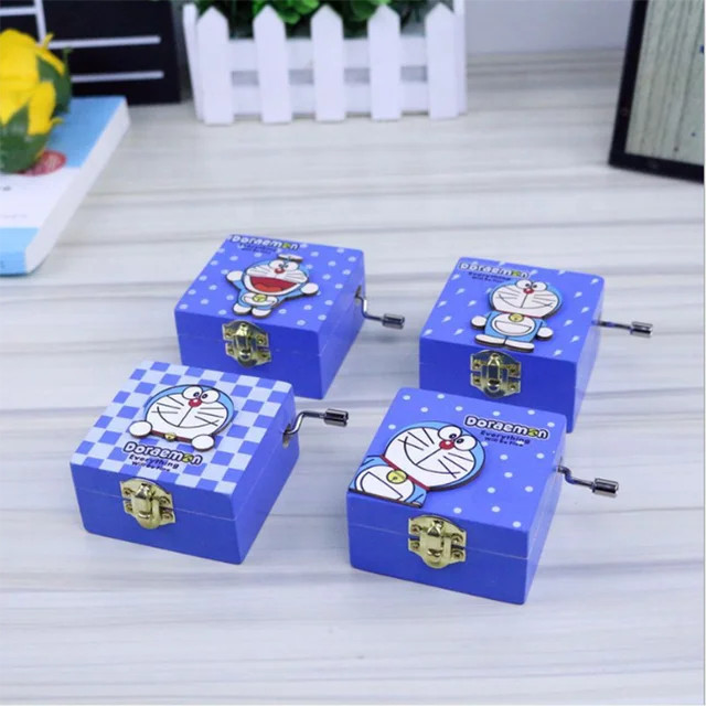 Kotak Musik Doraemon Wooden Music Box