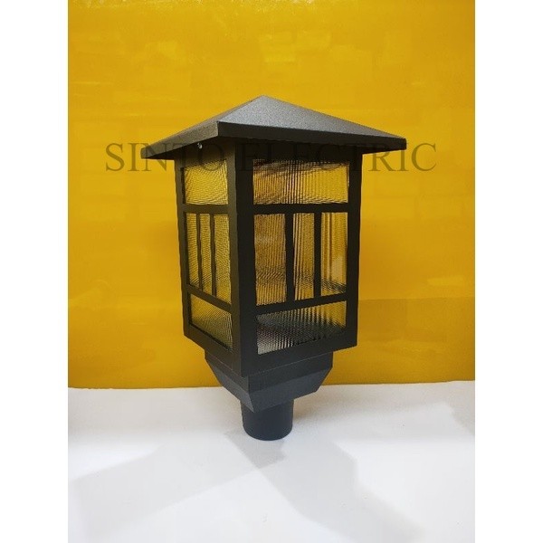 Kap Lampu Taman Tiang
