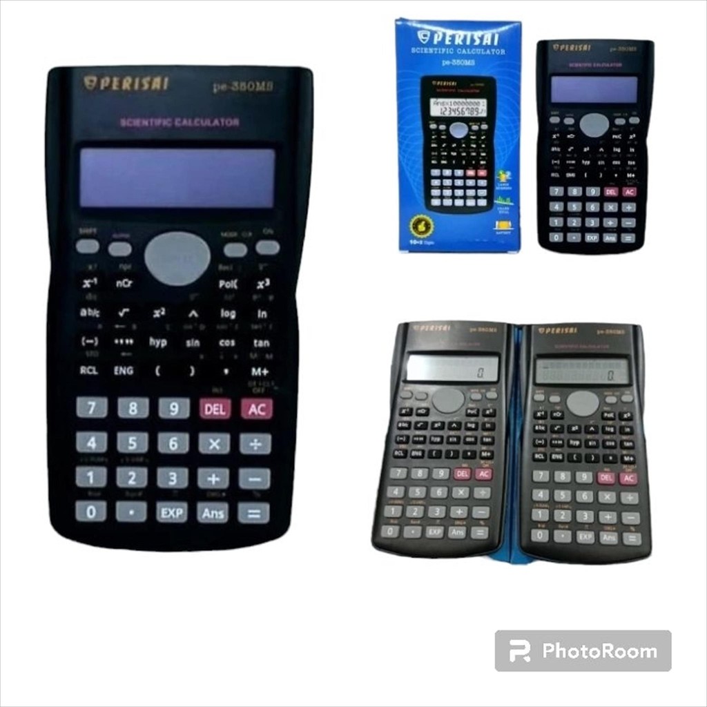 

(PE-350MS-scientific) Kalkulator Calculator Scientific Sains Ilmiah SIN COS TAN merk Perisai Bergaransi Murah Kualitas Terbaik