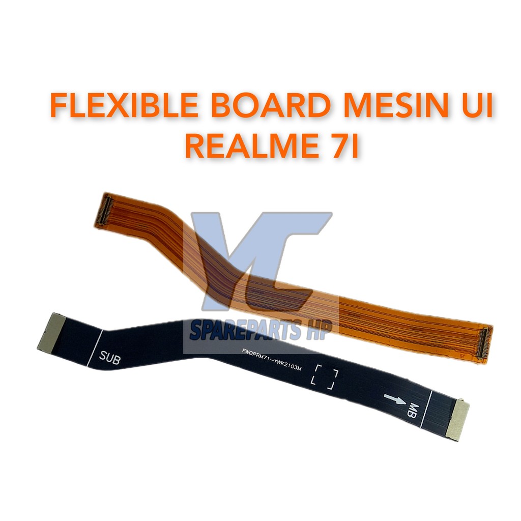 Flexible Board Mesin UI Realme 7i Original Baru