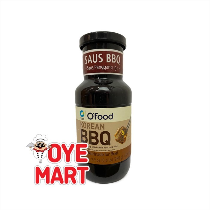 

O'FOOD KOREAN BBQ GALBI SAUCE 280GR / SAUS KALBI