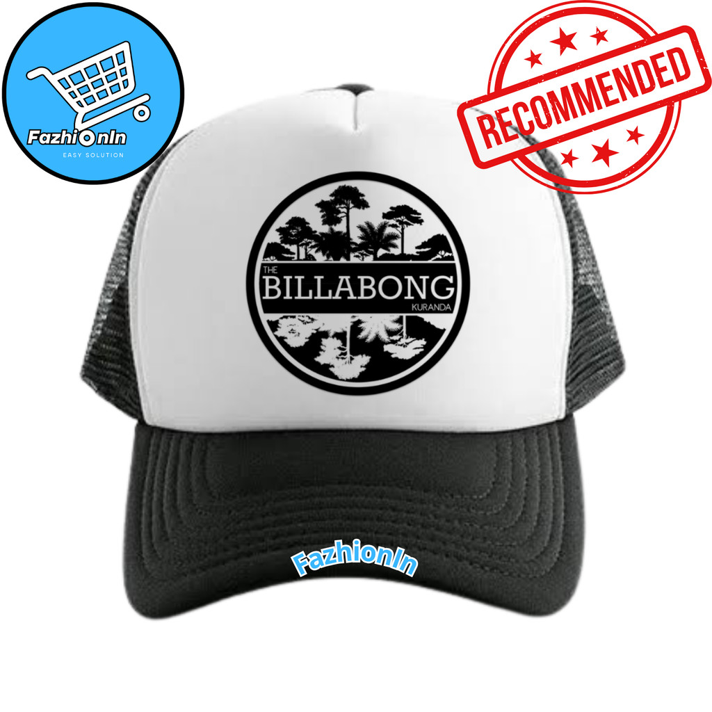 FazhiionIn Topi Trucker BILLABONG - Topi Distro BILLABONG Logo - Topi BILLABONG Premium - Topi Pria 