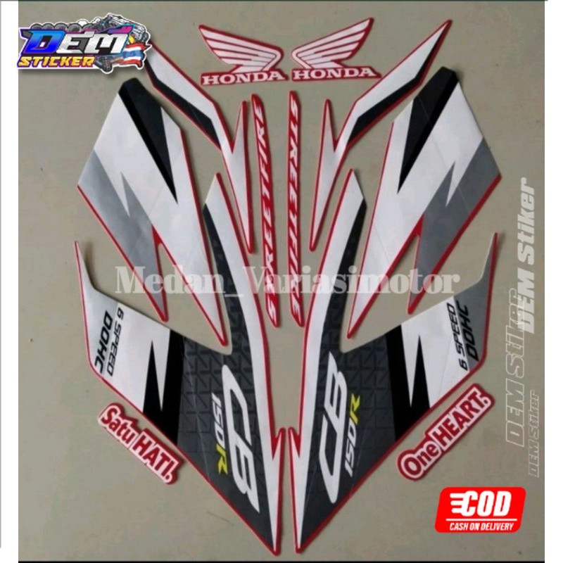 STRIPING MOTOR / LES TANGKI CB 150 R 2016 SE