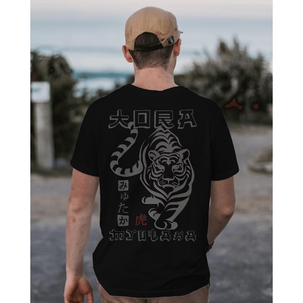 MYUTAKA057- Tshirt/ kaos jepang premium katun comed 24s motif macan tora unisex