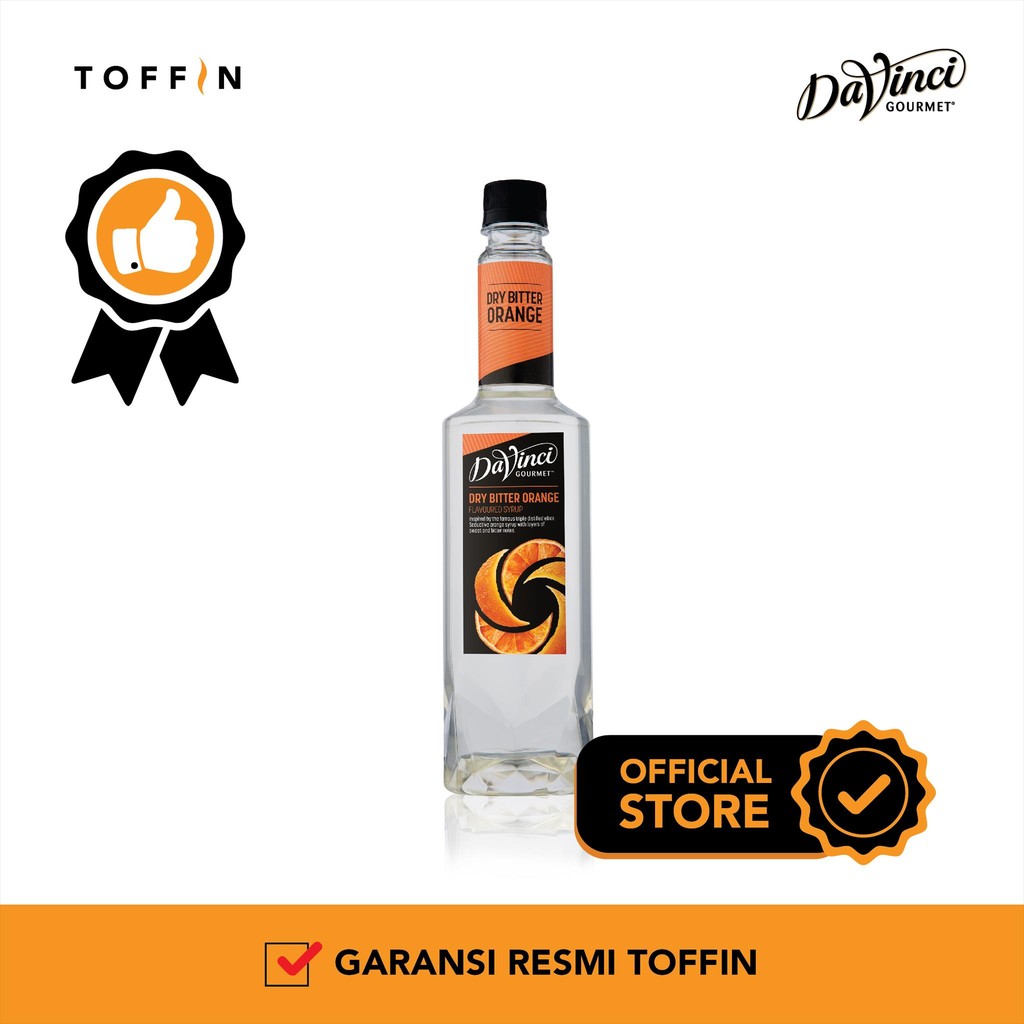 

Davinci Syrup Dry Bitter Orange - Sirup Rasa Jeruk 750 ML