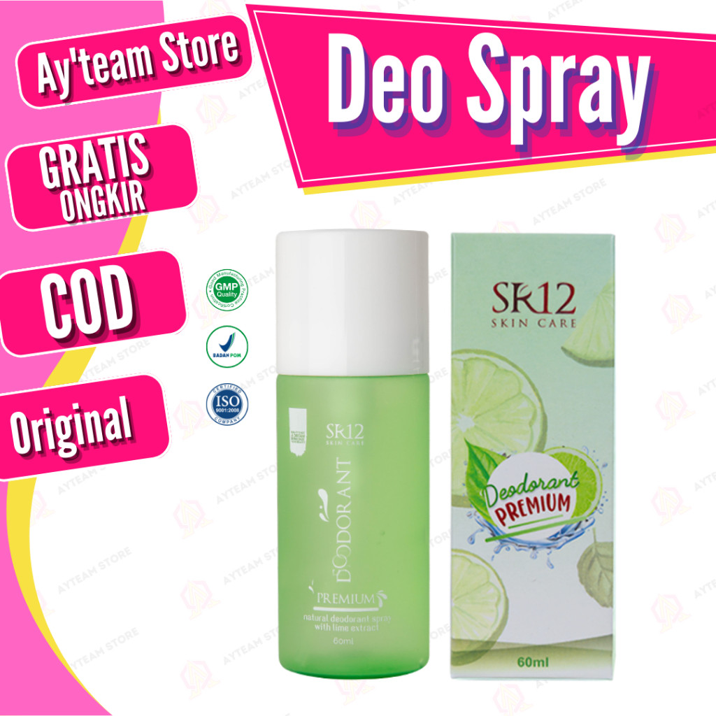 **PREMIUM** DEODORAN PREMIUM SR12 || DEODORANT PREMIUM SR12 | OBAT BAU BADAN | OBAT KETIAK